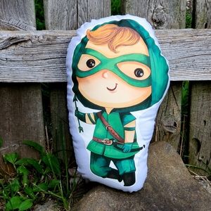Green Arrow Pillow Pal. New.